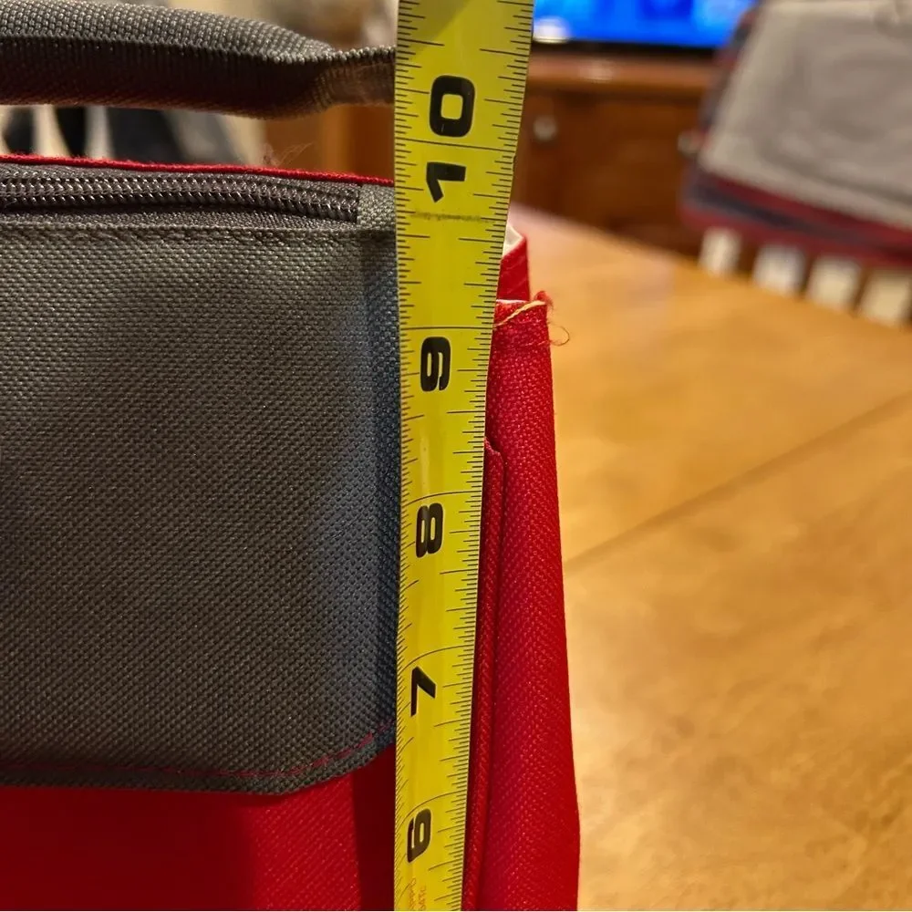 Zero Degrees Red Lunch Bag